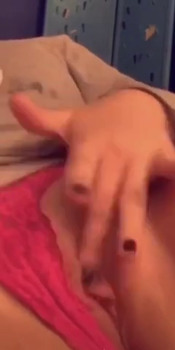 The sexy Jen Madison smoking & playing - Snapchat Videos