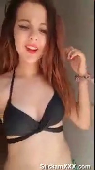 Big Black Dildo Deeply Penetrates Tight Teen Pussy - Stickam Videos