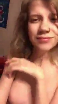 Tiktok Teen fucks herself while her stepdad is in the next room