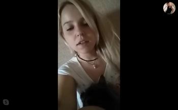 Kitty teen whore in threeway with elderly couple